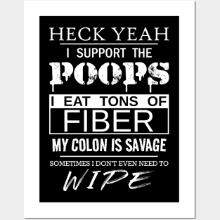 Support The Poops Posters and Art